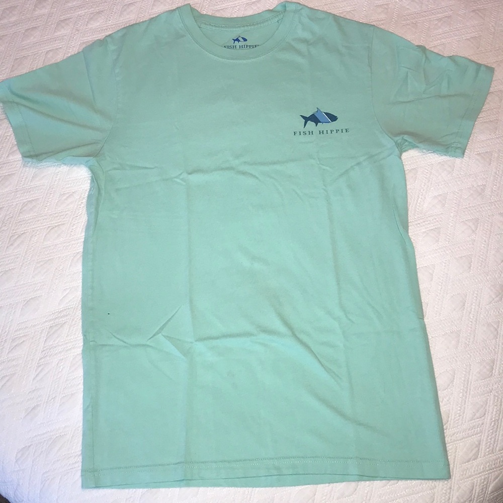 Mint green, great condition, Fish Hippie T-shirt